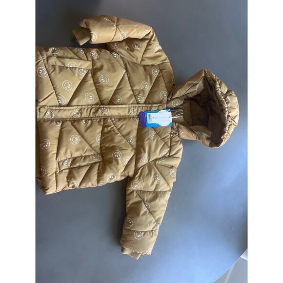 Rylee + Cru Smiley Puffer Jacket 2-3 NWT - Picture 2 of 6